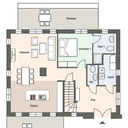 Einzelhaus Huus Elphi Huus Elphi Holiday home *
