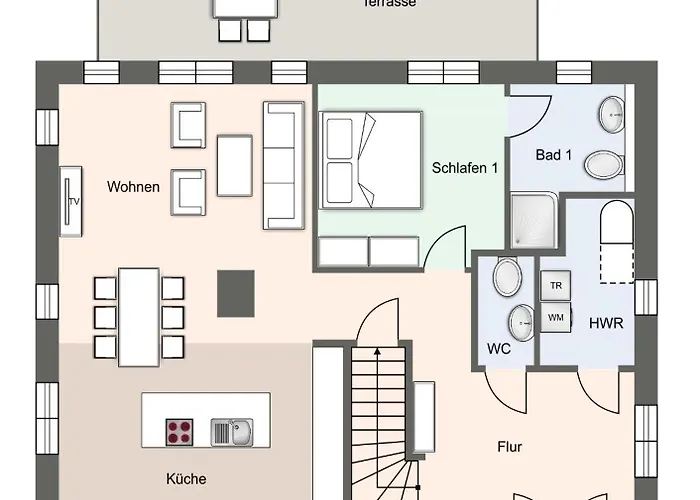 Einzelhaus Huus Elphi Huus Elphi Casa de Férias *